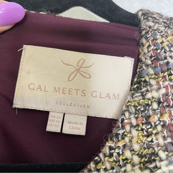 Gal Meets Glam Tweed Ramona Shift Dress 12 - Picture 3 of 5